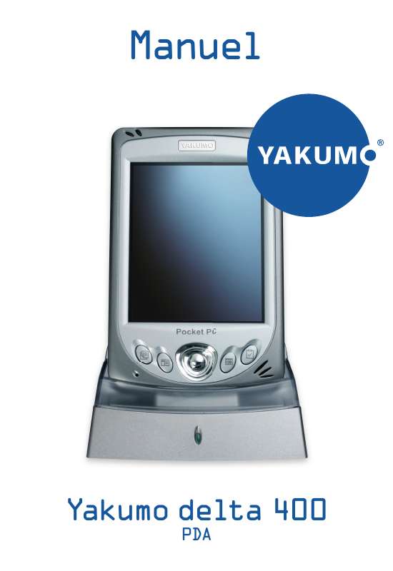 Guide utilisation YAKUMO PDA DELTA 400  de la marque YAKUMO