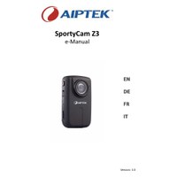 Notice AIPTEK SPORTYCAM Z3