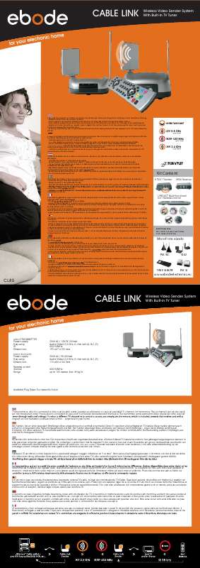 Guide utilisation  EDOBE XDOM CL85  de la marque EDOBE