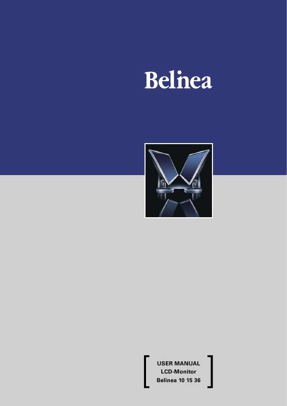 Guide utilisation BELINEA 101536  de la marque BELINEA