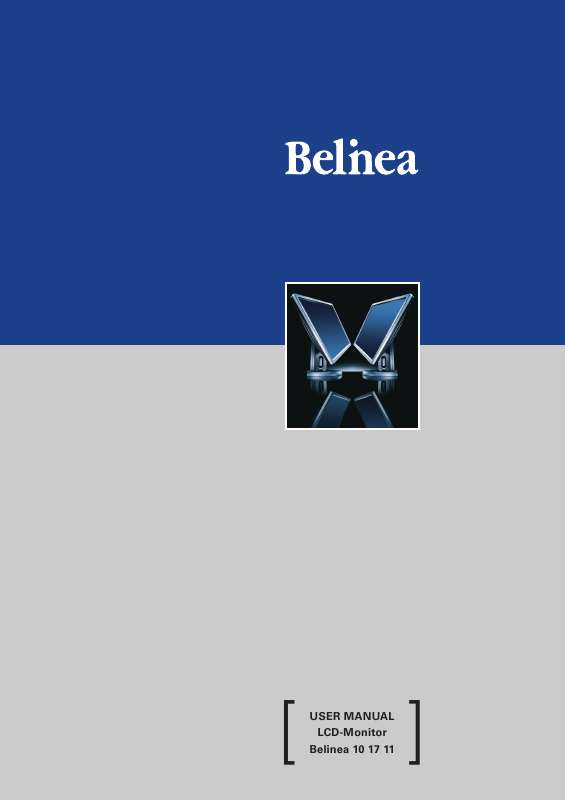 Guide utilisation BELINEA 101711  de la marque BELINEA