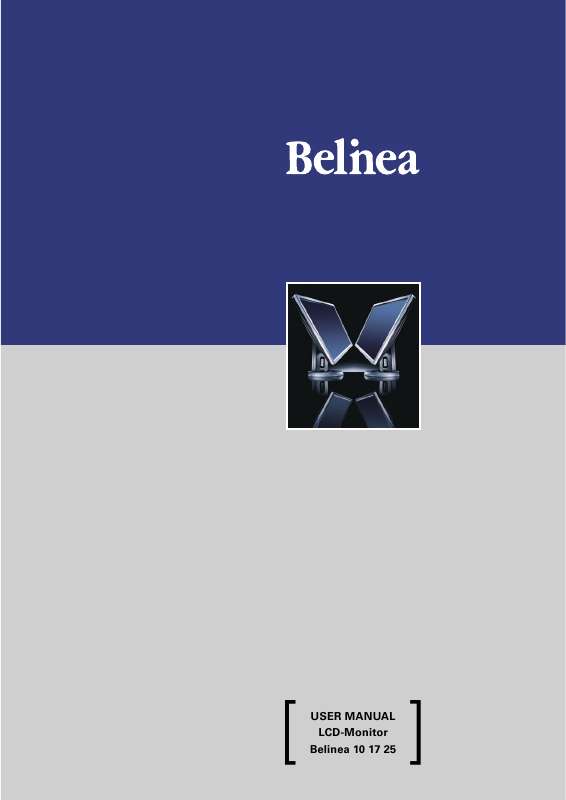 Guide utilisation BELINEA 101725  de la marque BELINEA