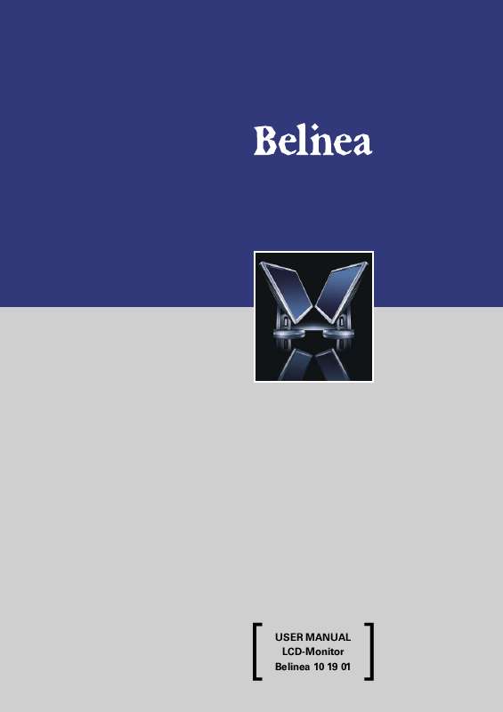 Guide utilisation BELINEA 101901  de la marque BELINEA