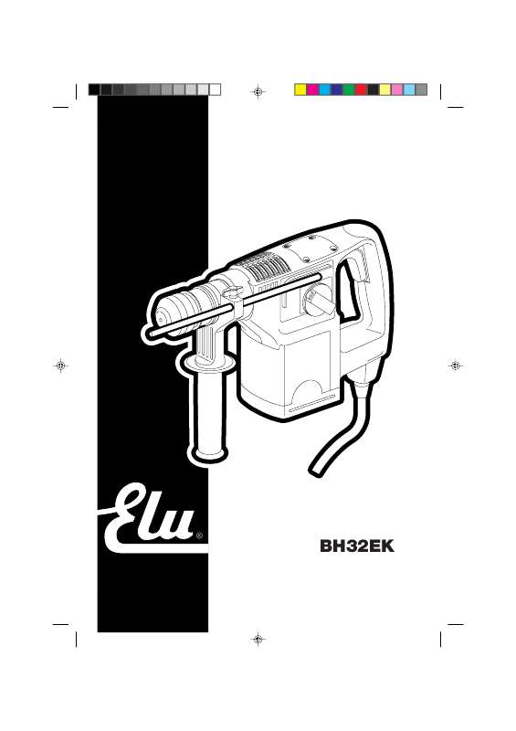 Guide utilisation  ELU BH32EK  de la marque ELU