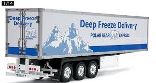 Notice TAMIYA AXLE REEFER SEMI-TRAILLER Modèle réduit