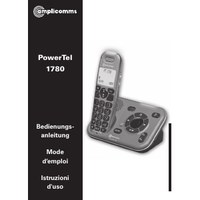 Notice Amplicomms POWERTEL 1780