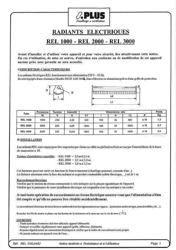 Guide utilisation  S.PLUS REL 2000  de la marque S.PLUS