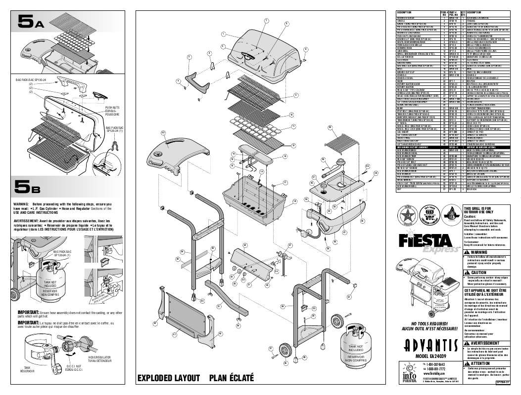 Guide utilisation  FIESTA EA24039 ADVANTIS  de la marque FIESTA