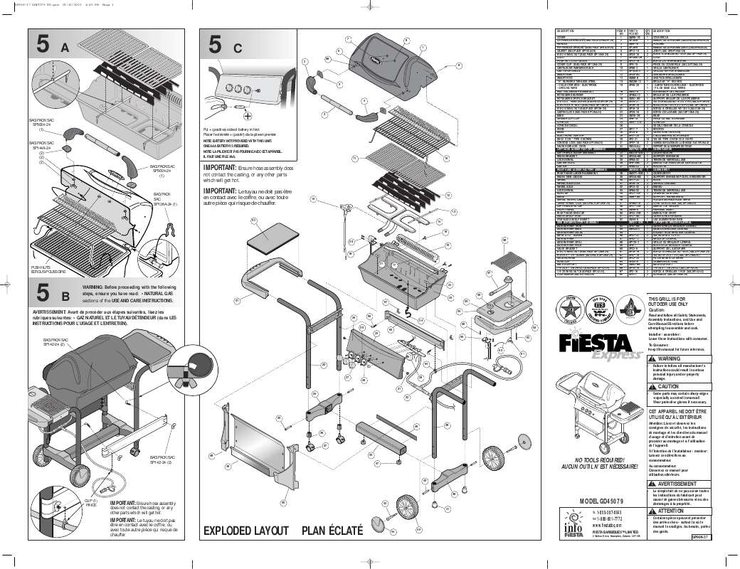 Guide utilisation  FIESTA GD45079  de la marque FIESTA