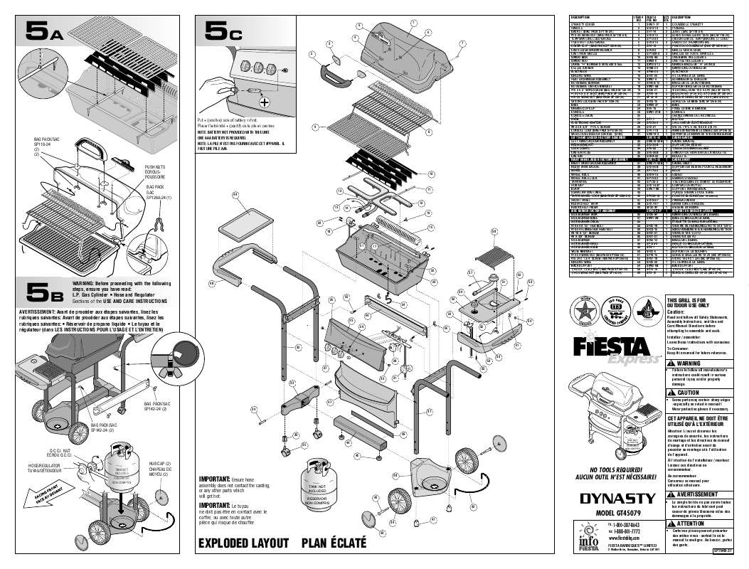 Guide utilisation  FIESTA GT4507  de la marque FIESTA