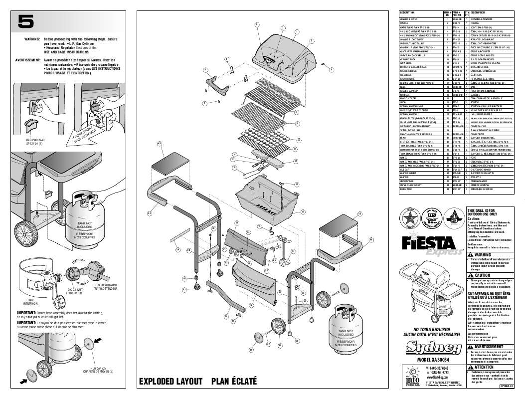 Guide utilisation  FIESTA XA30034  de la marque FIESTA