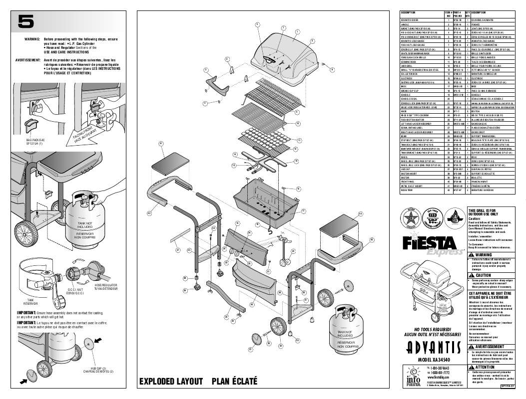 Guide utilisation  FIESTA XA34540  de la marque FIESTA