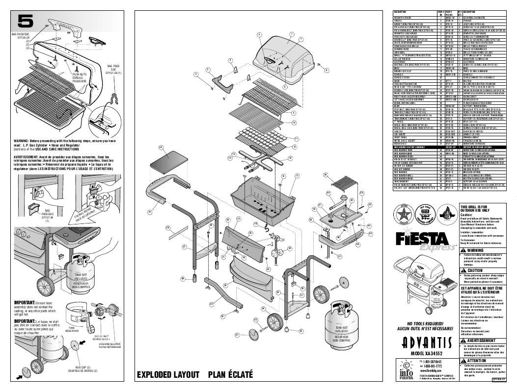 Guide utilisation  FIESTA XA34552  de la marque FIESTA