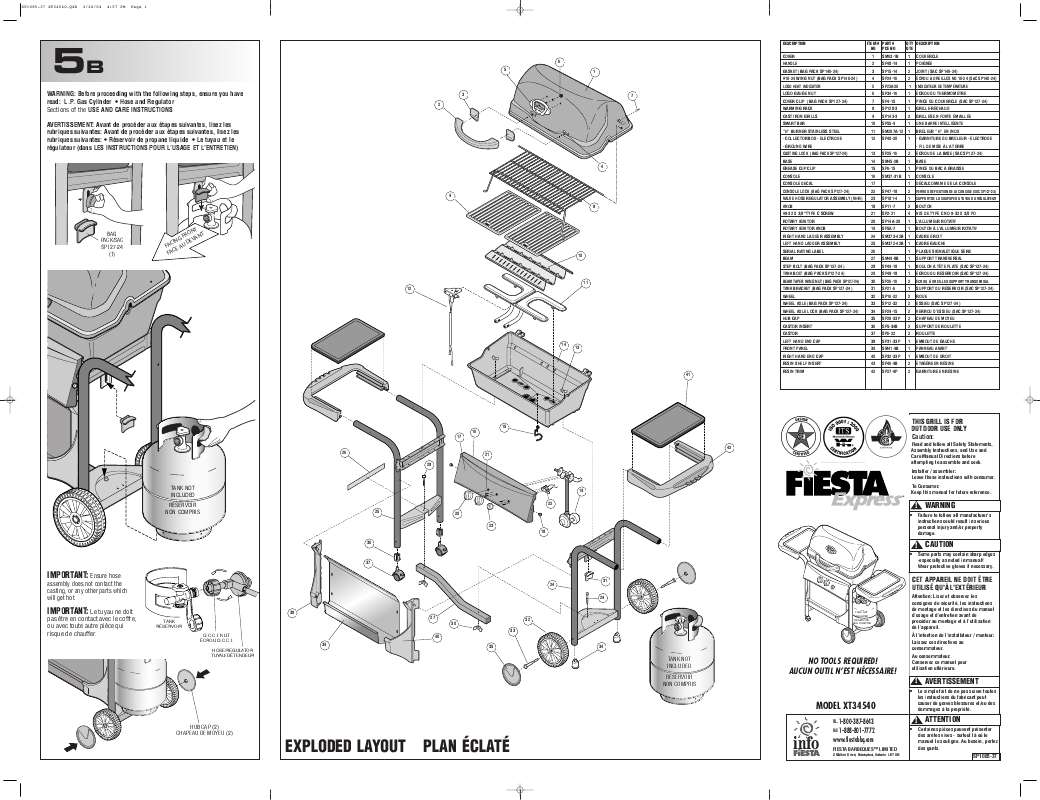 Guide utilisation  FIESTA XT34540  de la marque FIESTA