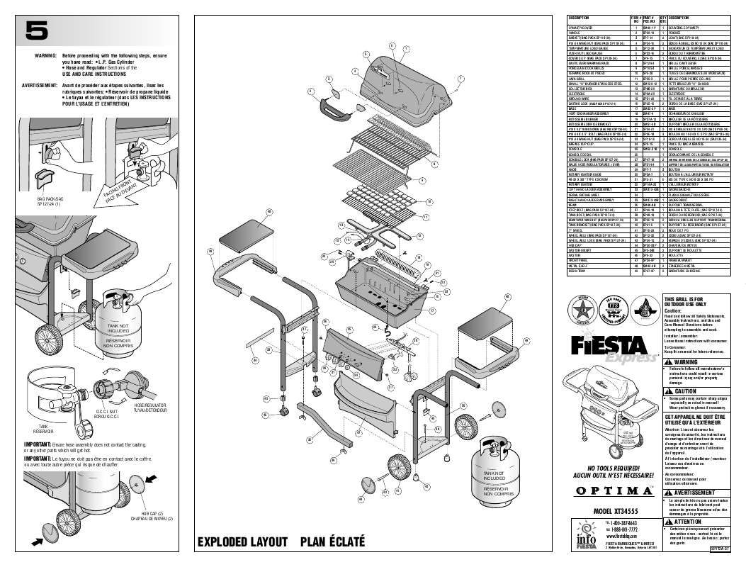 Guide utilisation  FIESTA XT34555  de la marque FIESTA