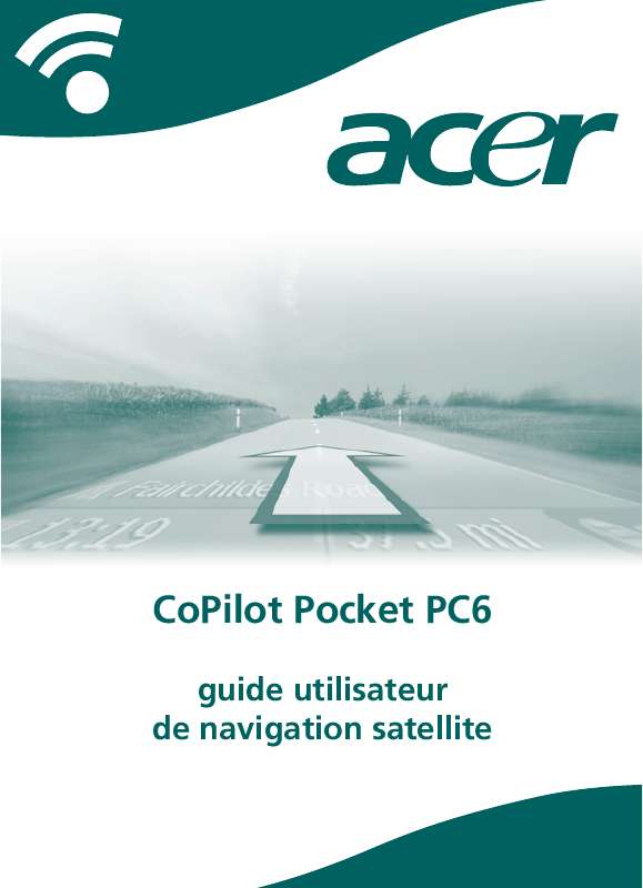 Guide utilisation ALK COPILOT POCKET PC6  de la marque ALK