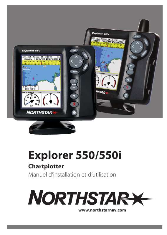 Guide utilisation  NORTHSTAR EXPLORER 550  de la marque NORTHSTAR