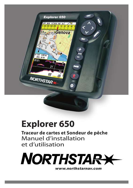 Guide utilisation  NORTHSTAR EXPLORER 650  de la marque NORTHSTAR
