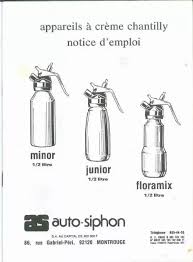 Guide utilisation  AUTO-SYPHON MINOR  de la marque AUTO-SYPHON