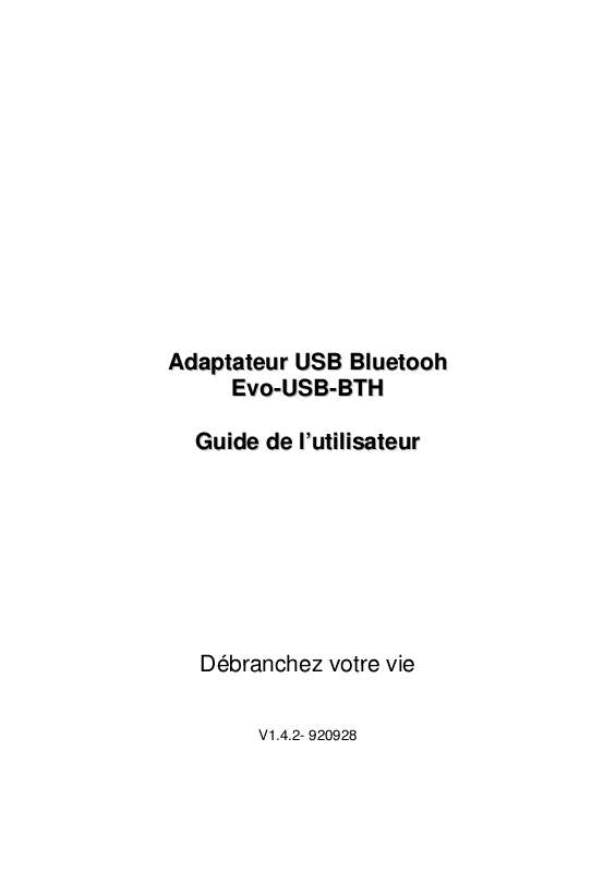 Guide utilisation  OVISLINK EVO-USB-BTH  de la marque OVISLINK