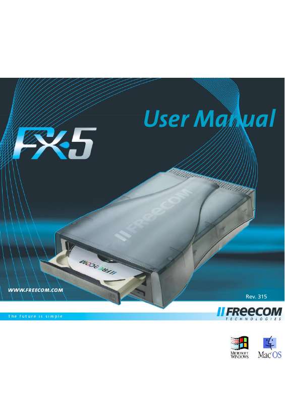 Guide utilisation  FREECOM FX-5  de la marque FREECOM