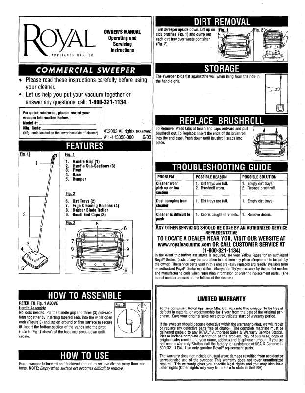 Guide utilisation  ROYAL M090  de la marque ROYAL