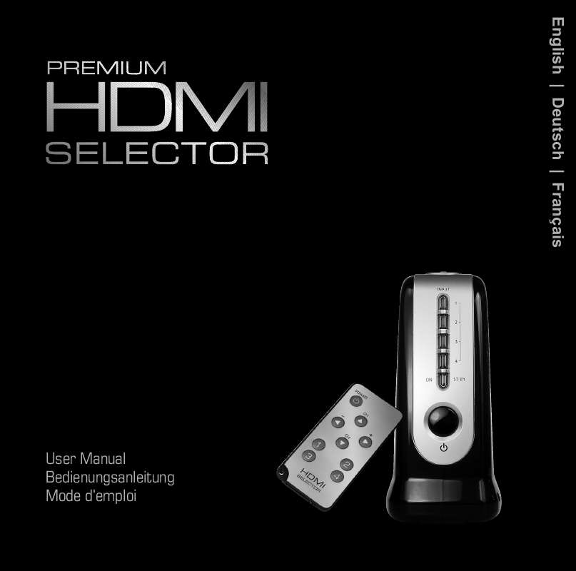 Guide utilisation  SNAKEBYTE PREMIUM HDMI SELECTOR  de la marque SNAKEBYTE