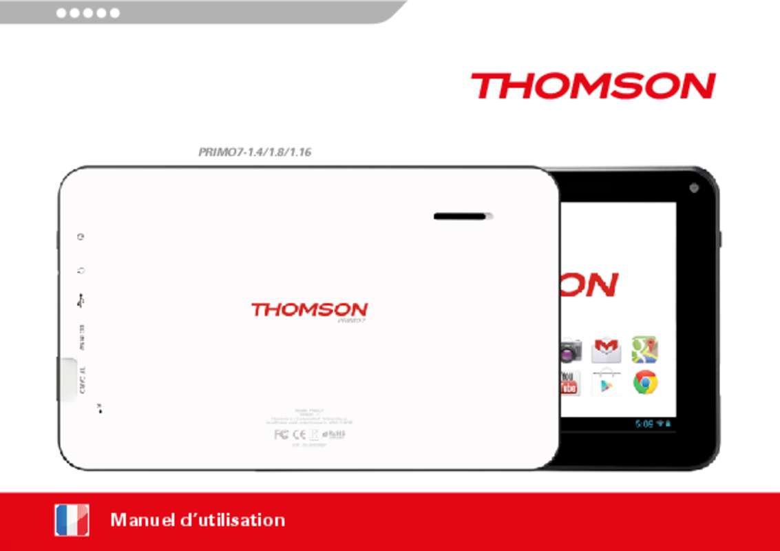 Guide utilisation THOMSON PRESTIGE THBK1  de la marque THOMSON