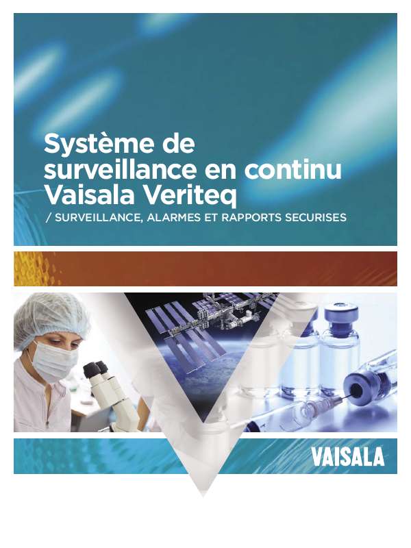 Guide utilisation  VAISALA VERITEQ  de la marque VAISALA