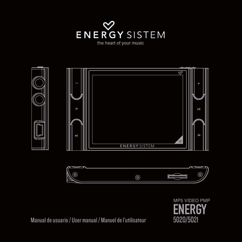 Guide utilisation ENERGY SISTEM ENERGY 5020  de la marque ENERGY SISTEM