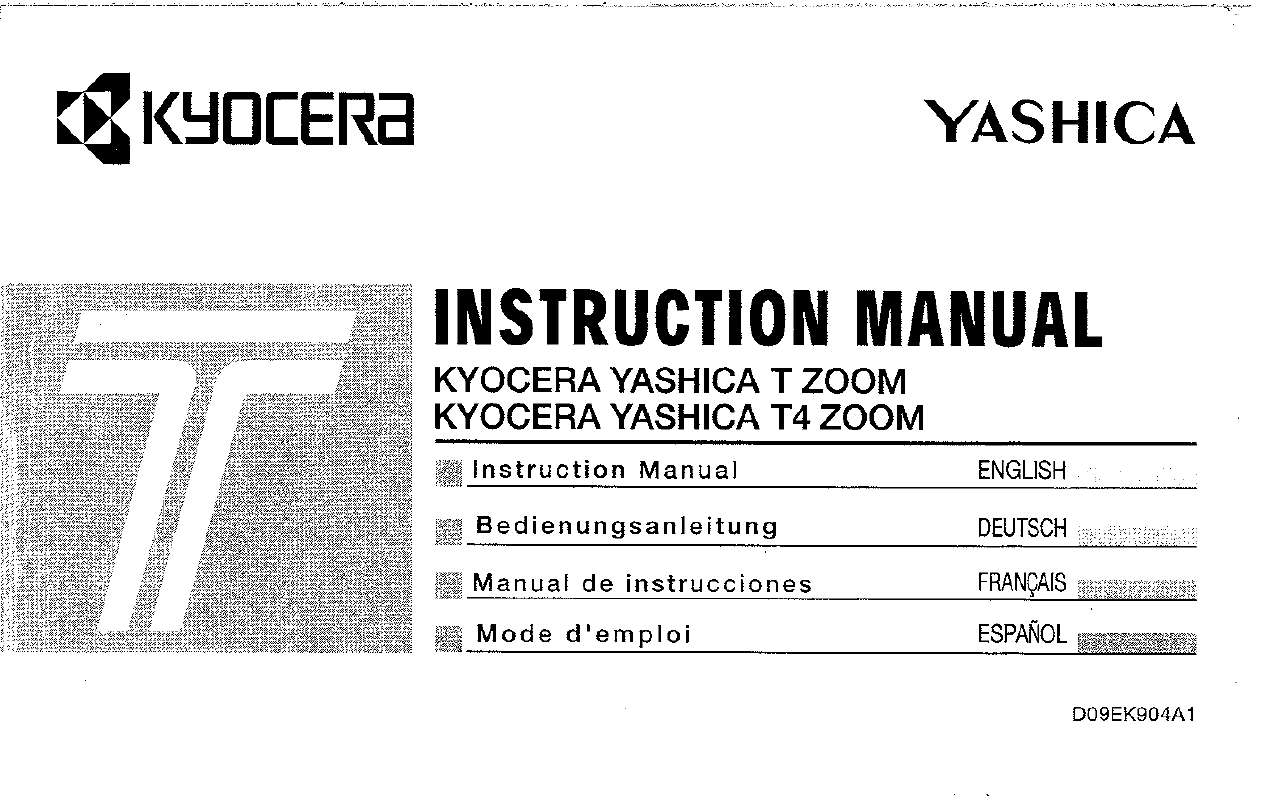 Guide utilisation YASHICA T ZOOM  de la marque YASHICA