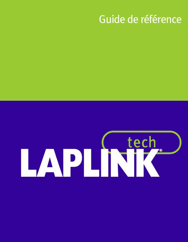 Guide utilisation  LAPLINK LAPLINK TECH  de la marque LAPLINK