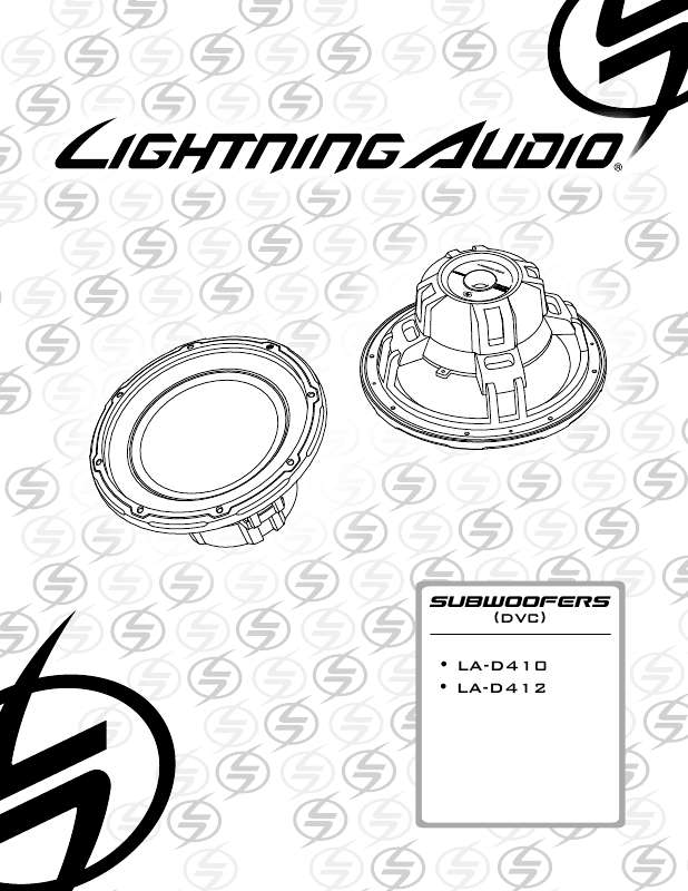 Guide utilisation  AUDIO DESIGN LA-D410  de la marque AUDIO DESIGN