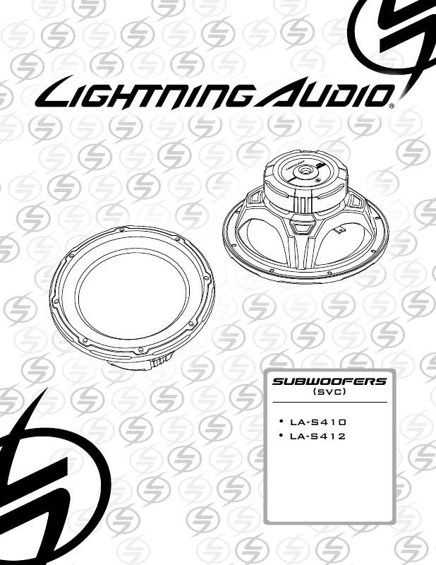 Guide utilisation  AUDIO DESIGN LA-S410  de la marque AUDIO DESIGN