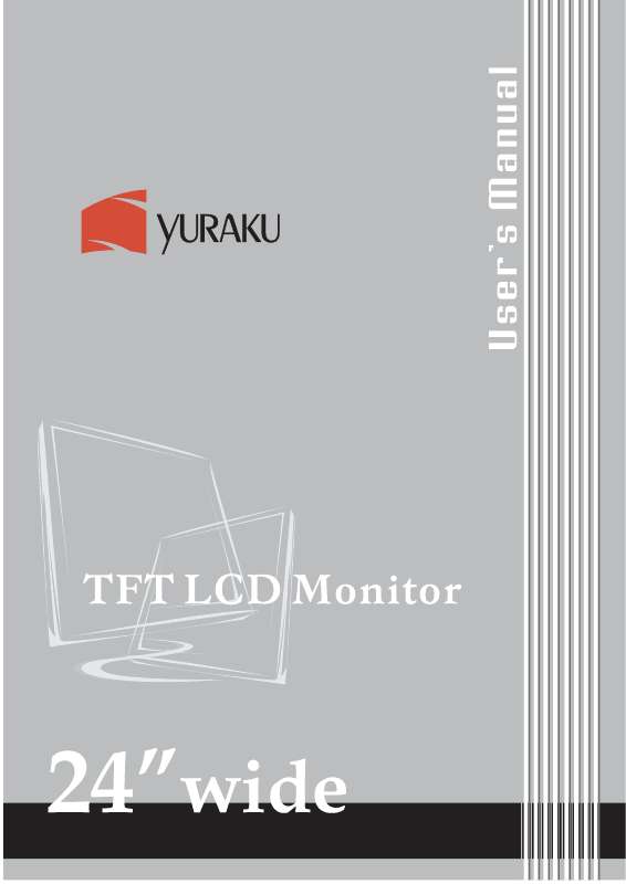 Guide utilisation YURAKU YUR.VISION YV24WBH1  de la marque YURAKU