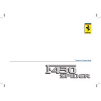Notice FERRARI F430 SPIDER (2005)