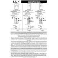 Notice LUX CH400SA Thermostat