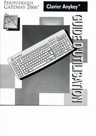 Notice GATEWAY KBDMAN007ABFR Clavier