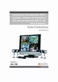 ECCTV KIT VIDEO SVL1780 - Système de vidéosurveillance