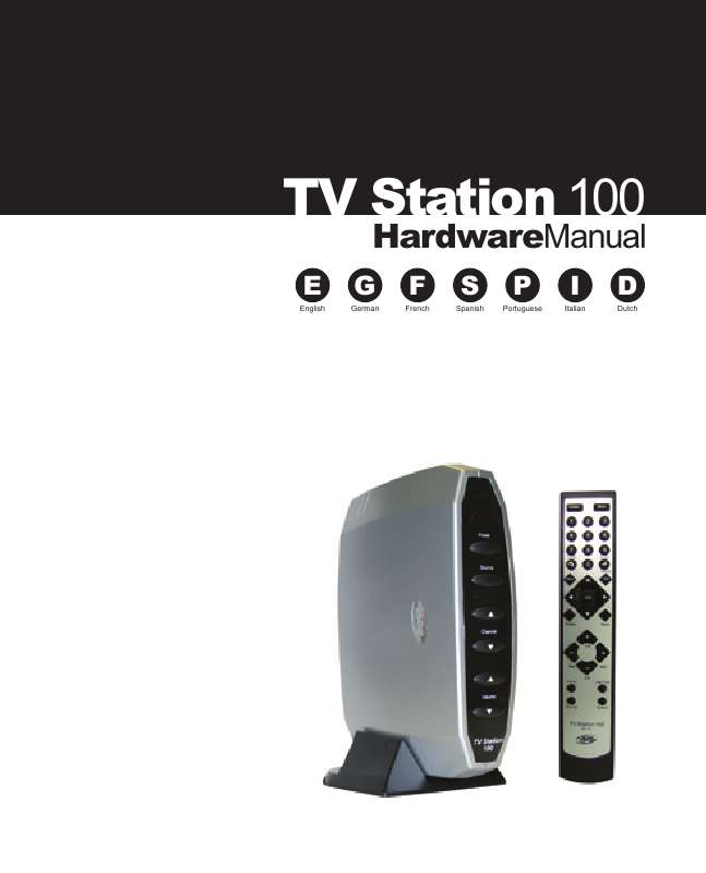 Guide utilisation  ADS TECH TV STATION 100  de la marque ADS TECH
