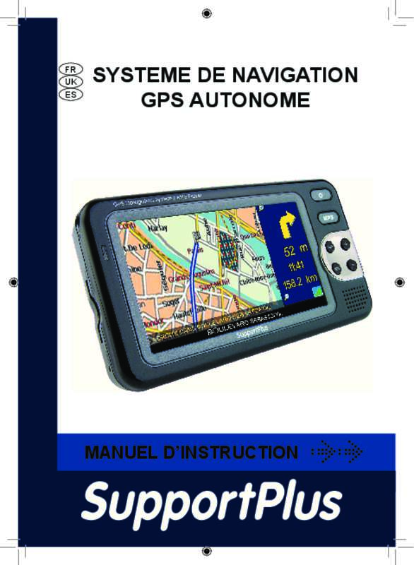 Guide utilisation  SUPPORT PLUS SP-GPS22A-0953  de la marque SUPPORT PLUS