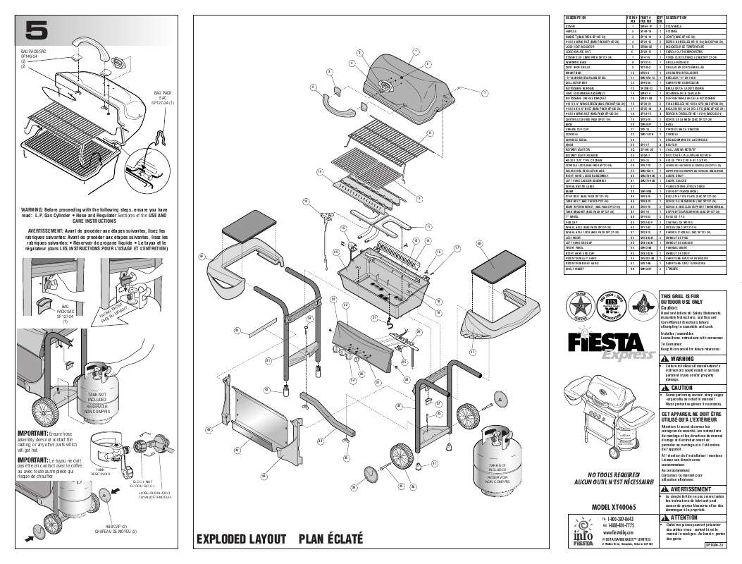 Guide utilisation  FIESTA XT40065  de la marque FIESTA