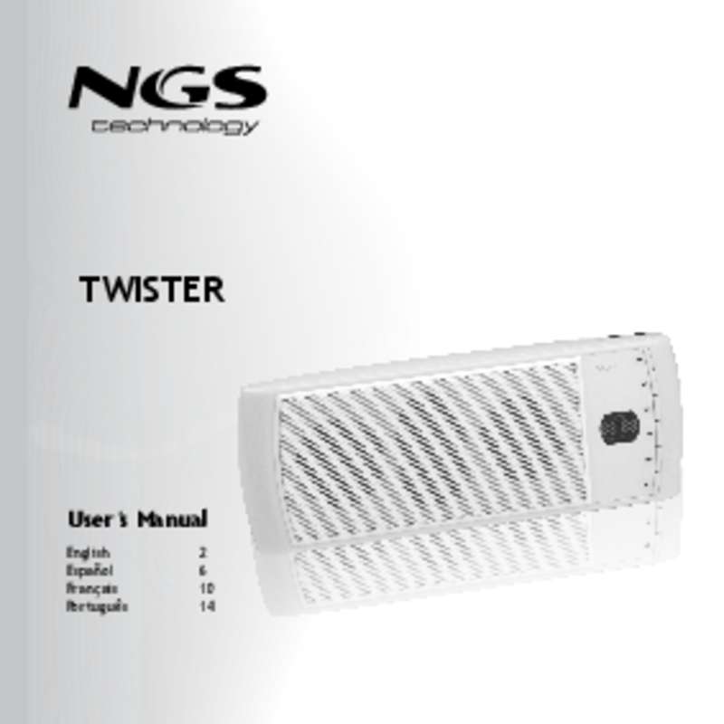 Guide utilisation NGS TWISTER  de la marque NGS