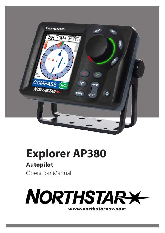Guide utilisation  NORTHSTAR EXPLORER AP380  de la marque NORTHSTAR
