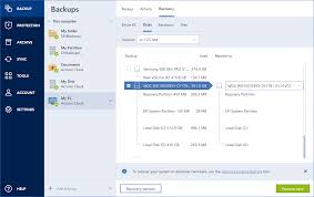   RECOVERY   ACRONIS
