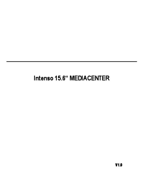 Guide utilisation INTENSO MEDIACENTER 15,6  de la marque INTENSO
