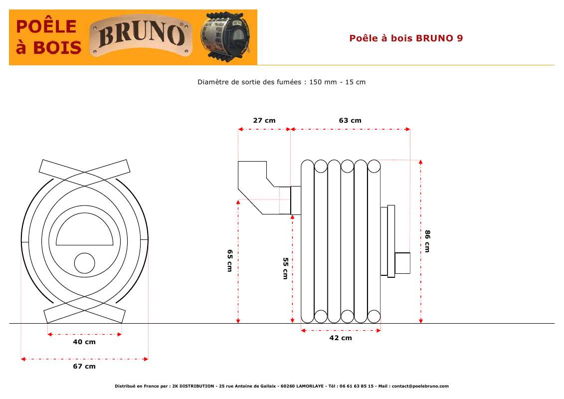 Guide utilisation  POELE BRUNO BRUNO 9 CUISSON  de la marque POELE BRUNO