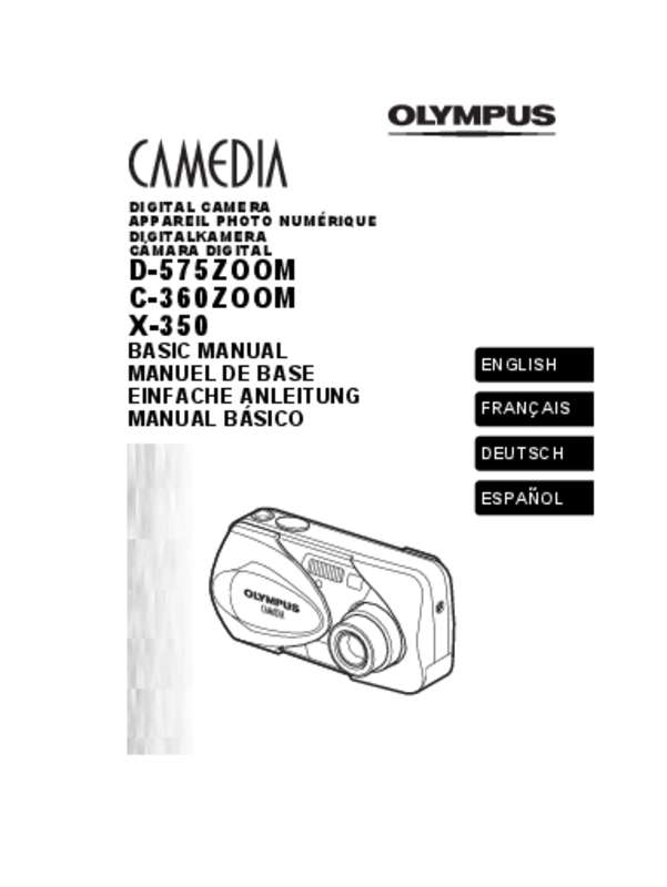 Guide utilisation  OLIMPUS D575 ZOOM  de la marque OLIMPUS