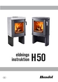 Notice HANDOL H50 Poêle à bois