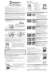 Notice INTERMATIC HB65RC Contrôleur de système d'irrigation